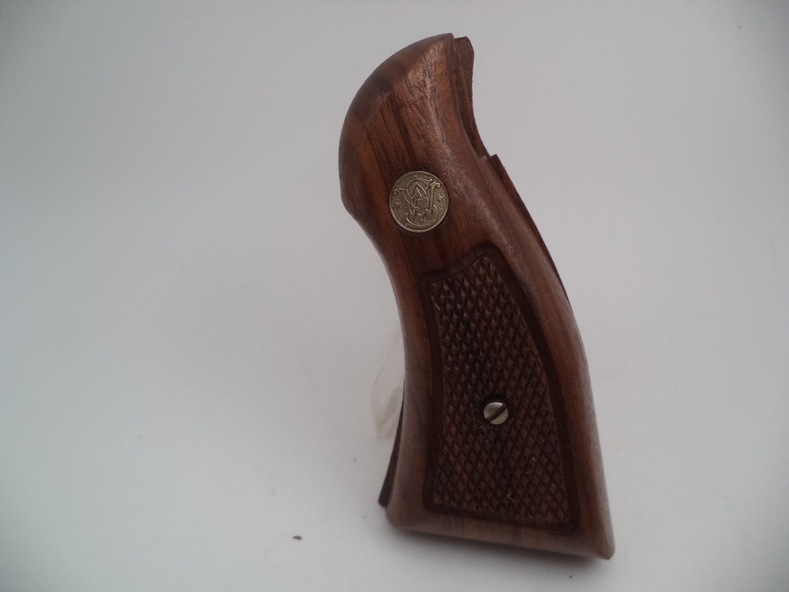 Smith & Wesson K & L Frame Vintage Wood Service Grips - Square Butt Only - Used OEM Part GA9