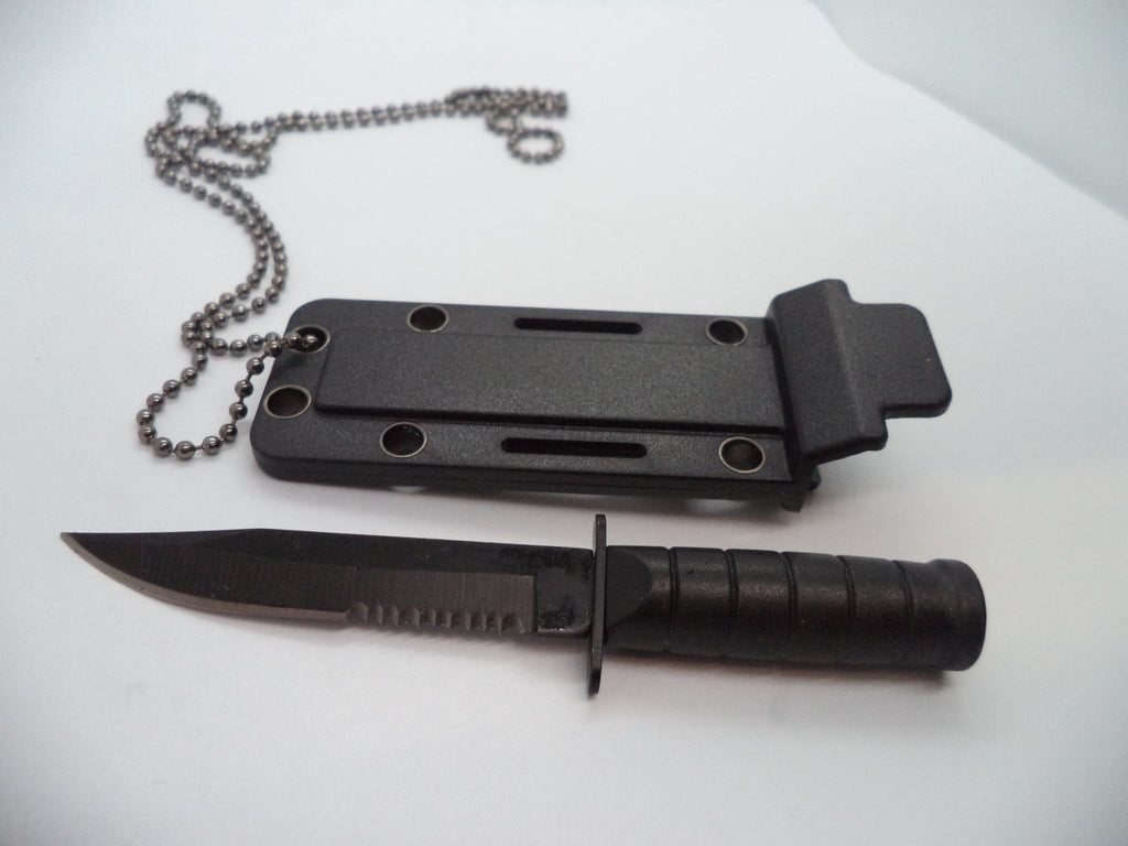 USMC1 USMC Mini Fighting Knife with Sheath / Boxcutter  New Part