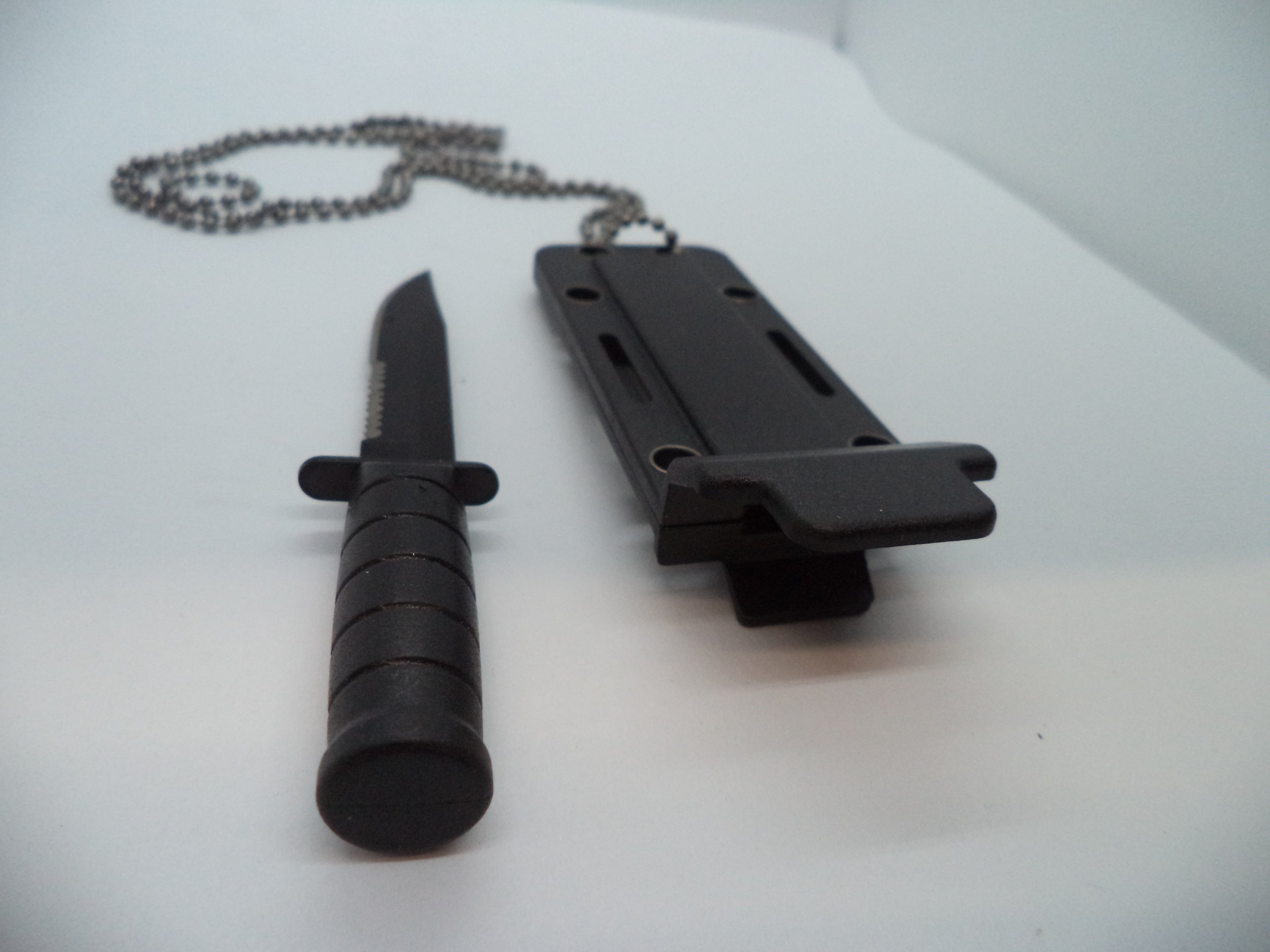 USMC1 USMC Mini Fighting Knife with Sheath / Boxcutter  New Part