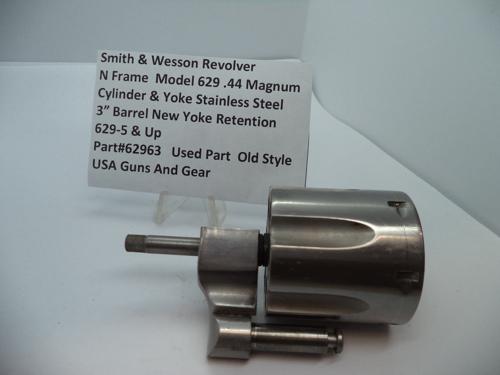 62963 Smith & Wesson N Model 629 Cylinder & Yoke .44 Magnum Used Part