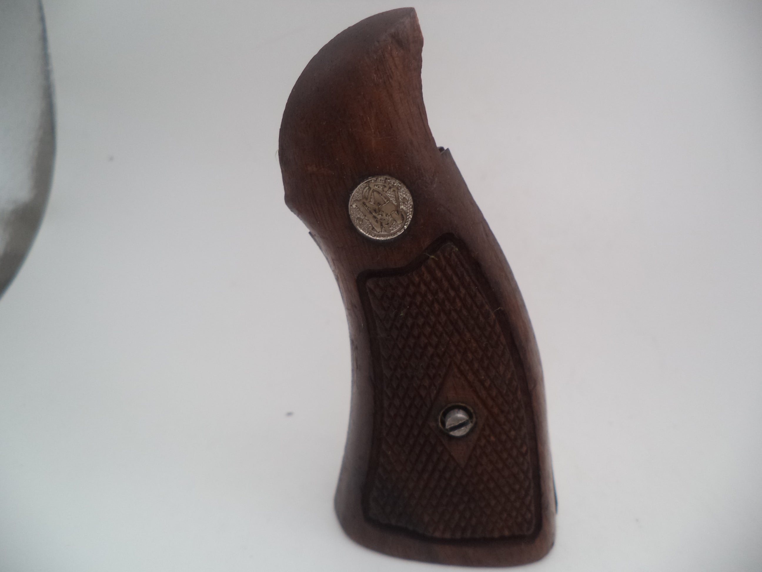 Smith & Wesson K & L Frame Vintage Wood Service Grips - Square Butt Only - Used OEM Part GA14