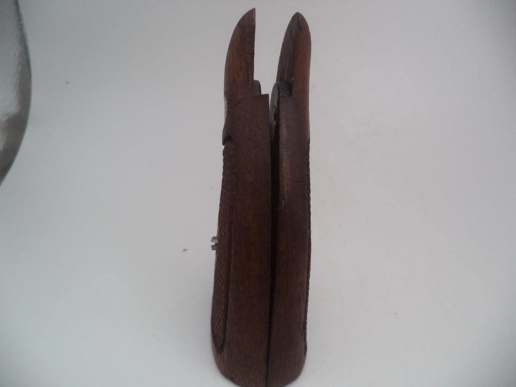 Smith & Wesson K & L Frame Vintage Wood Service Grips - Square Butt Only - Used OEM Part GA14
