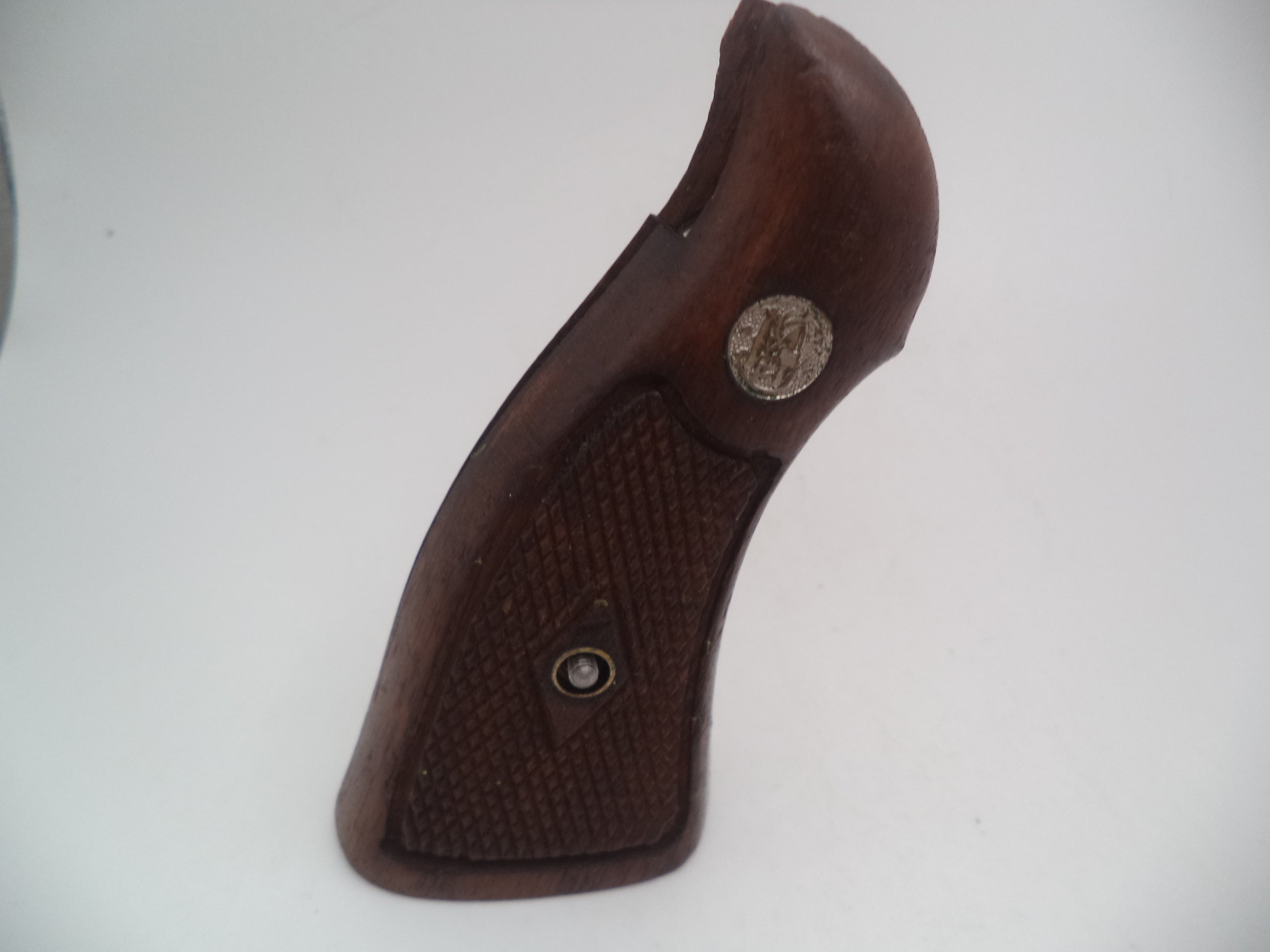 Smith & Wesson K & L Frame Vintage Wood Service Grips - Square Butt Only - Used OEM Part GA14