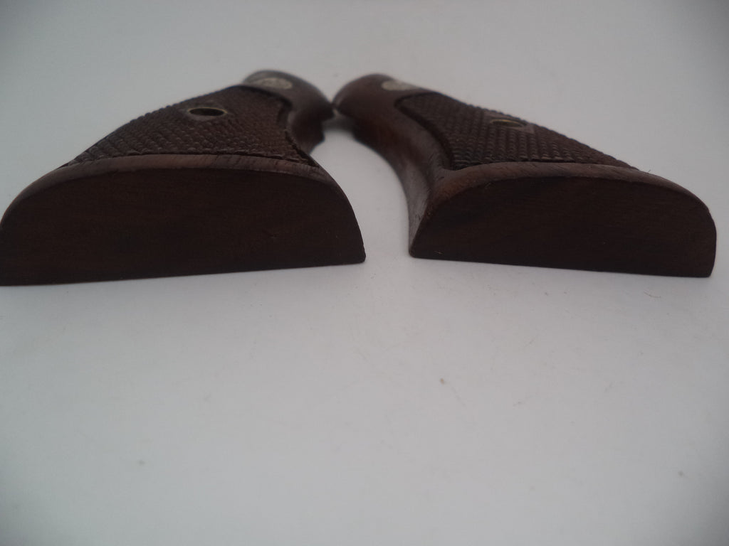 Smith & Wesson K & L Frame Vintage Wood Service Grips - Square Butt Only - Used OEM Part GA14