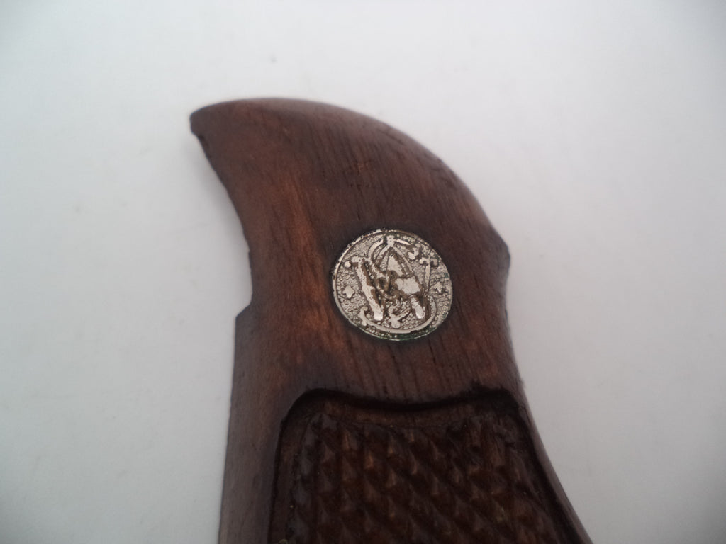 Smith & Wesson K & L Frame Vintage Wood Service Grips - Square Butt Only - Used OEM Part GA14