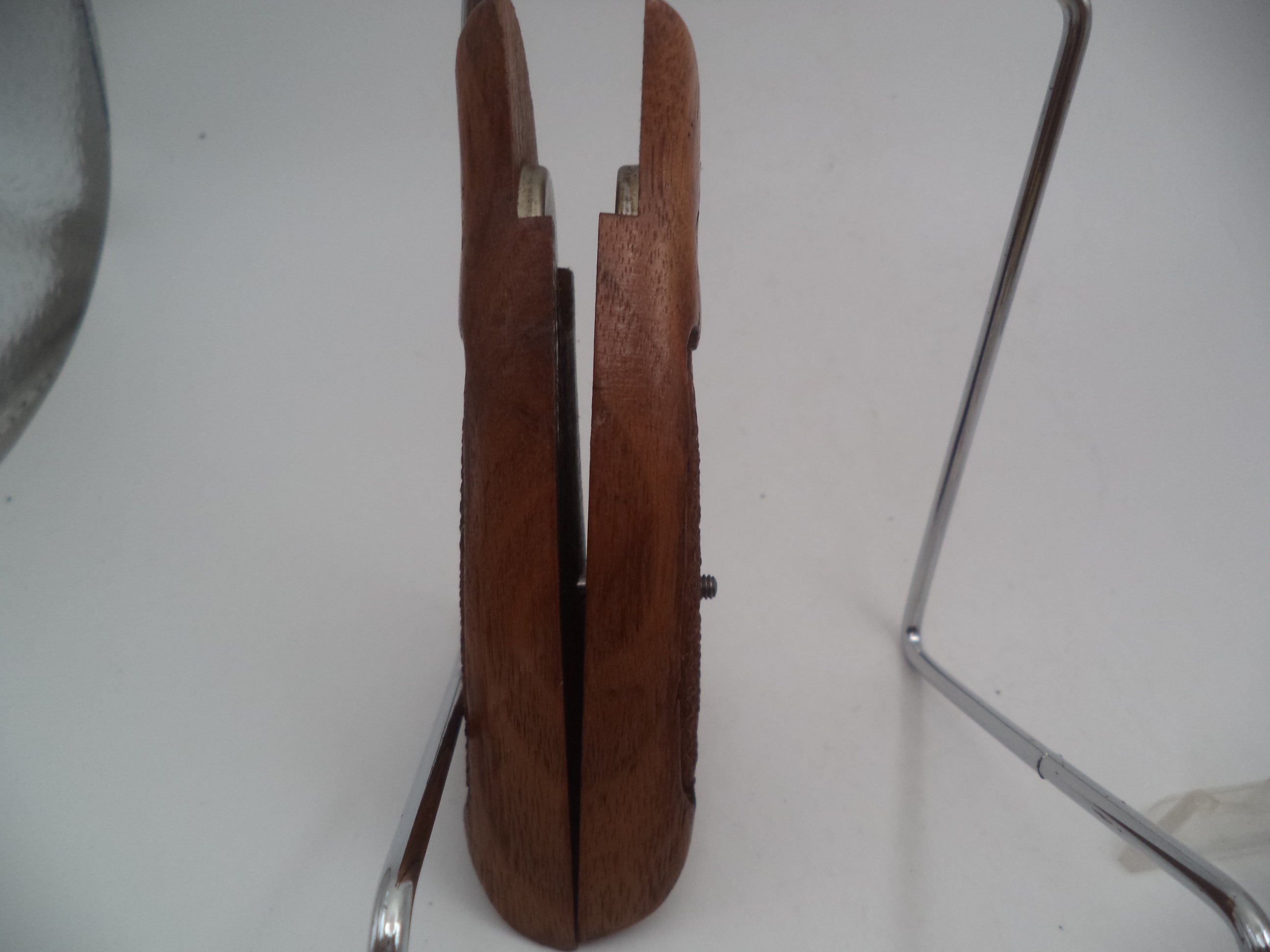 Smith & Wesson K & L Frame Vintage Wood Service Grips - Square Butt Only - Used OEM Part GA11