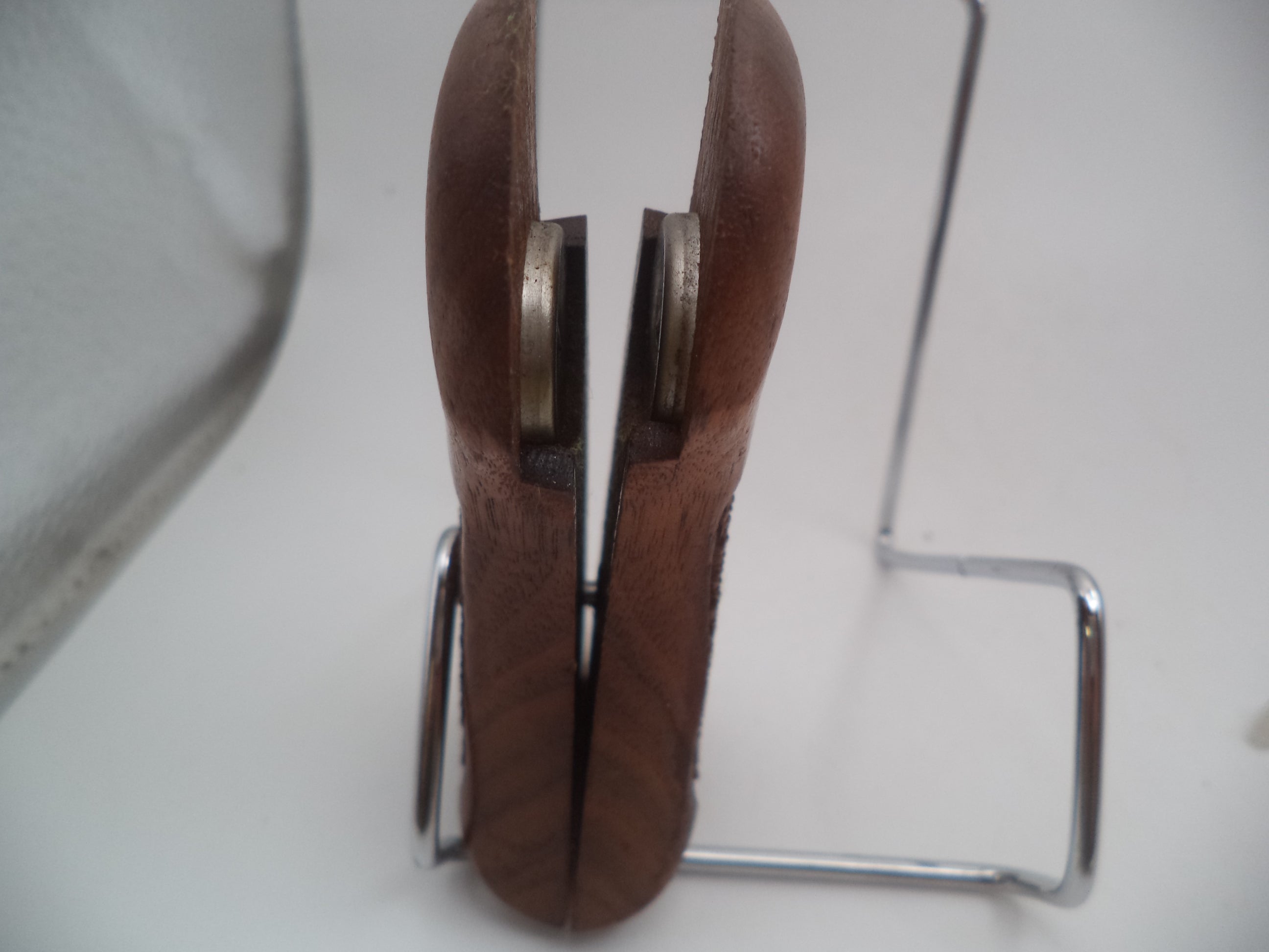 Smith & Wesson K & L Frame Vintage Wood Service Grips - Square Butt Only - Used OEM Part GA11