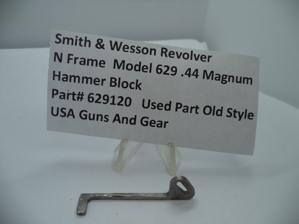 629120 S&W Revolver N Model 629 Hammer Block .44 Magnum Used Part