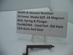 62945 S&W N Model 629 Bolt, Spring & Plunger MIM .44 Magnum Used Part