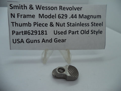 629181 Smith & Wesson N Model 629  Thumb Piece & Nut  .44 Magnum Used