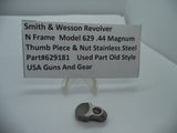 629181 Smith & Wesson N Model 629  Thumb Piece & Nut  .44 Magnum Used