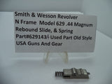 629143A S&W N Model 629 Rebound Slide & Spring .44 Magnum Used Part