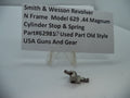 62981B Smith & Wesson N Model 629 Cylinder Stop & Spring.44 Magnum