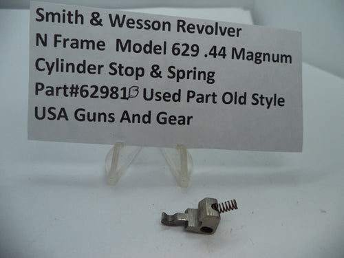 62981B Smith & Wesson N Model 629 Cylinder Stop & Spring.44 Magnum