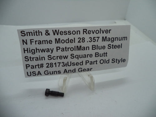 28173A S&W N Frame Model 28 Highway Patrolman Strain Screw Square Butt .357 Magnum