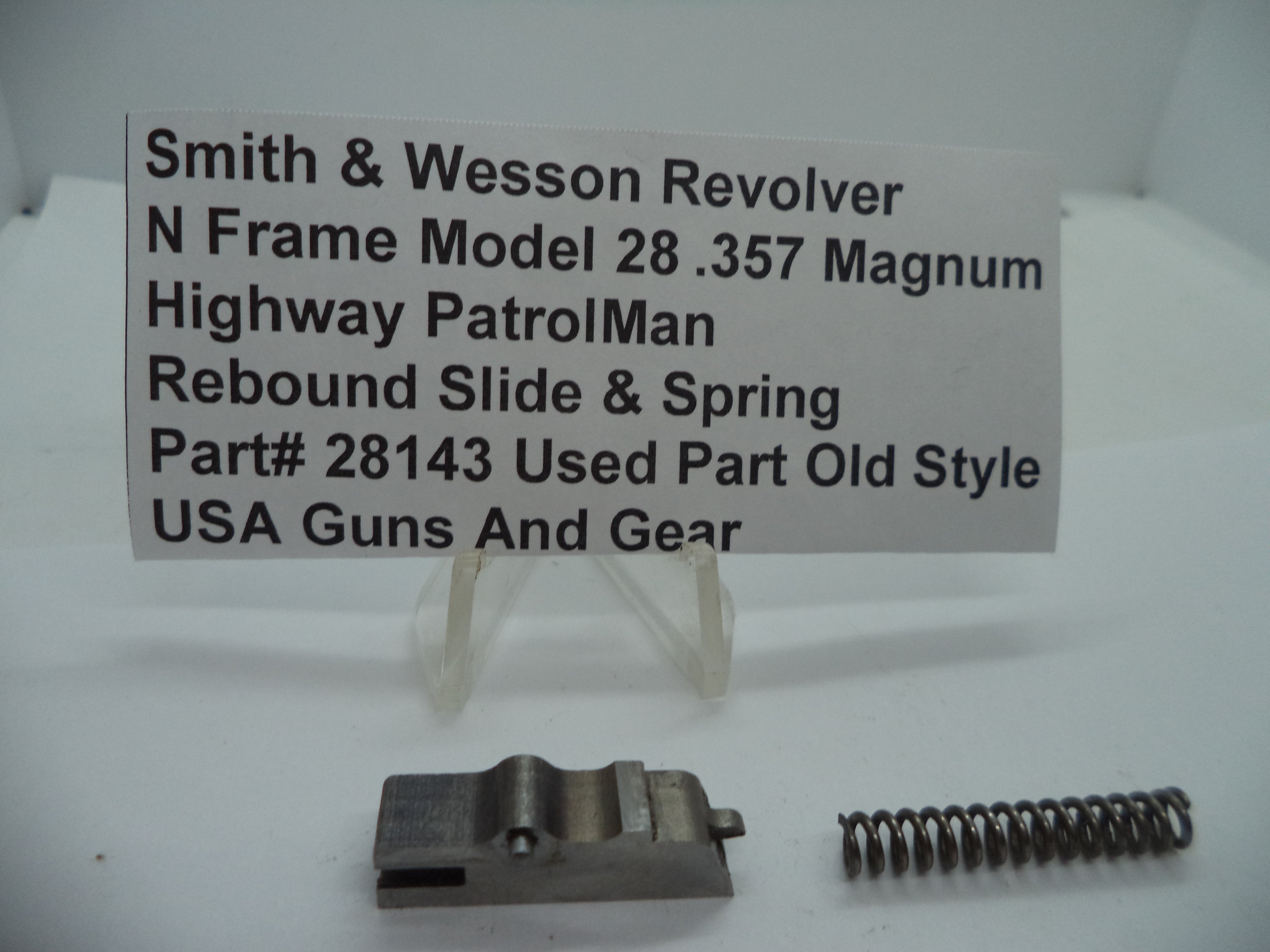 S&W N Frame Model 28 Highway Patrolman Used Parts - USA Guns And Gear