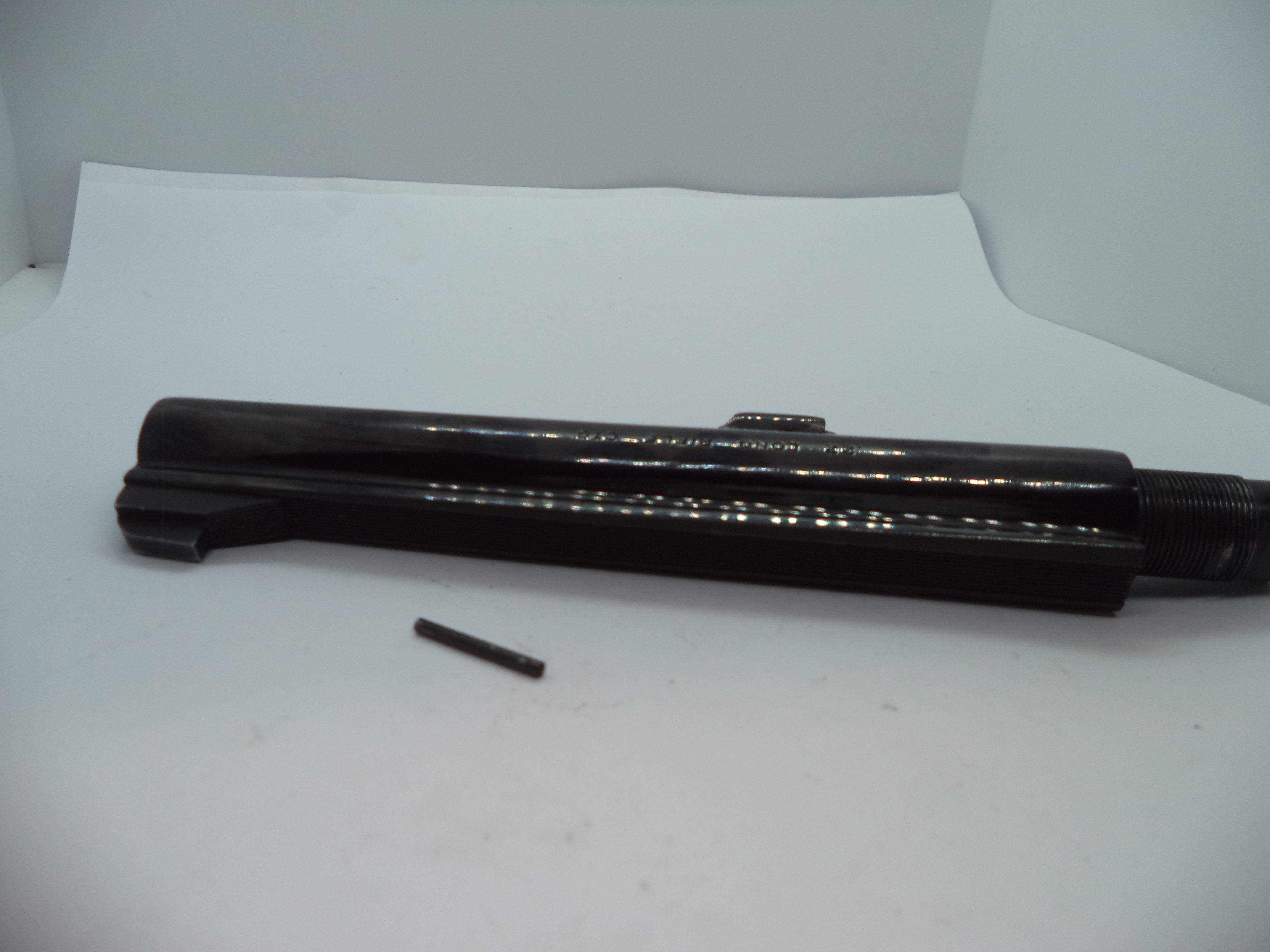 1731 Smith & Wesson K Model 6" Pinned Barrel w/Pin Blue Steel .22 Long Rifle ctg.