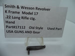 17112 Smith & Wesson K Model 17 Hand .22 Long Rifle ctg.  Used Part