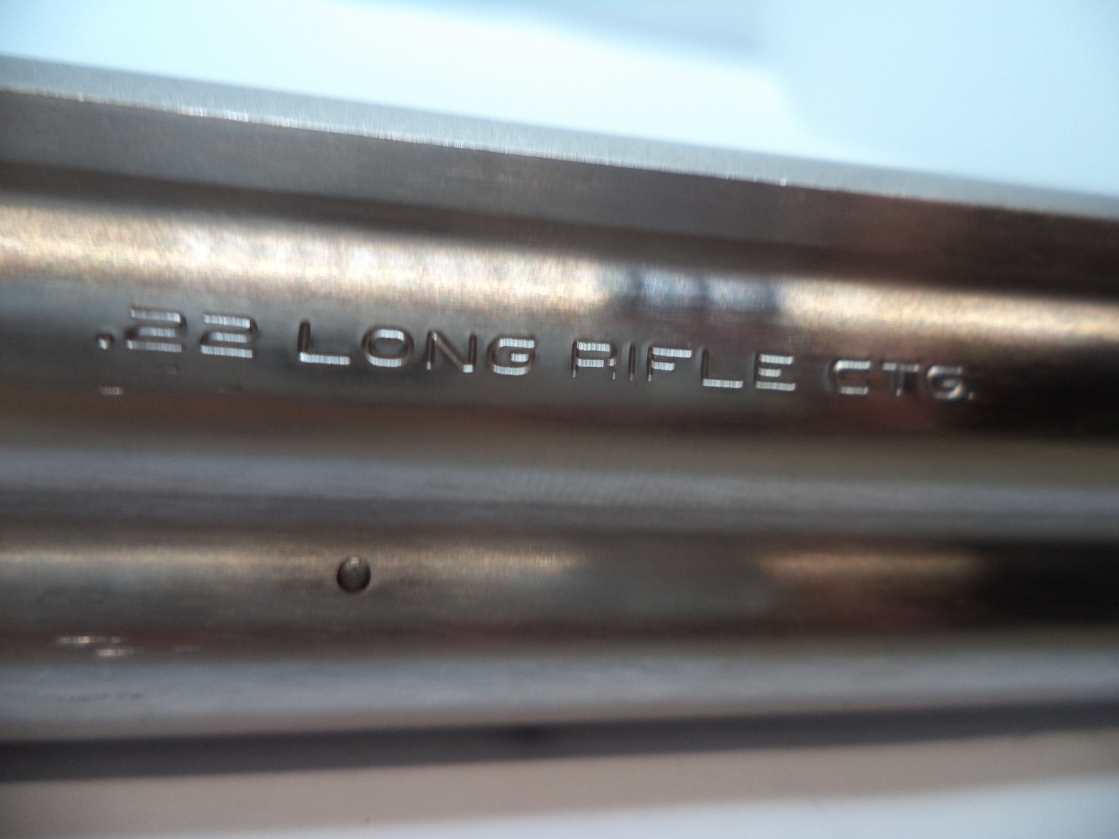 Smith & Wesson K Frame Model 617 Barrel 6" Non-Pinned .22 LR Stainless Steel Used - 61731