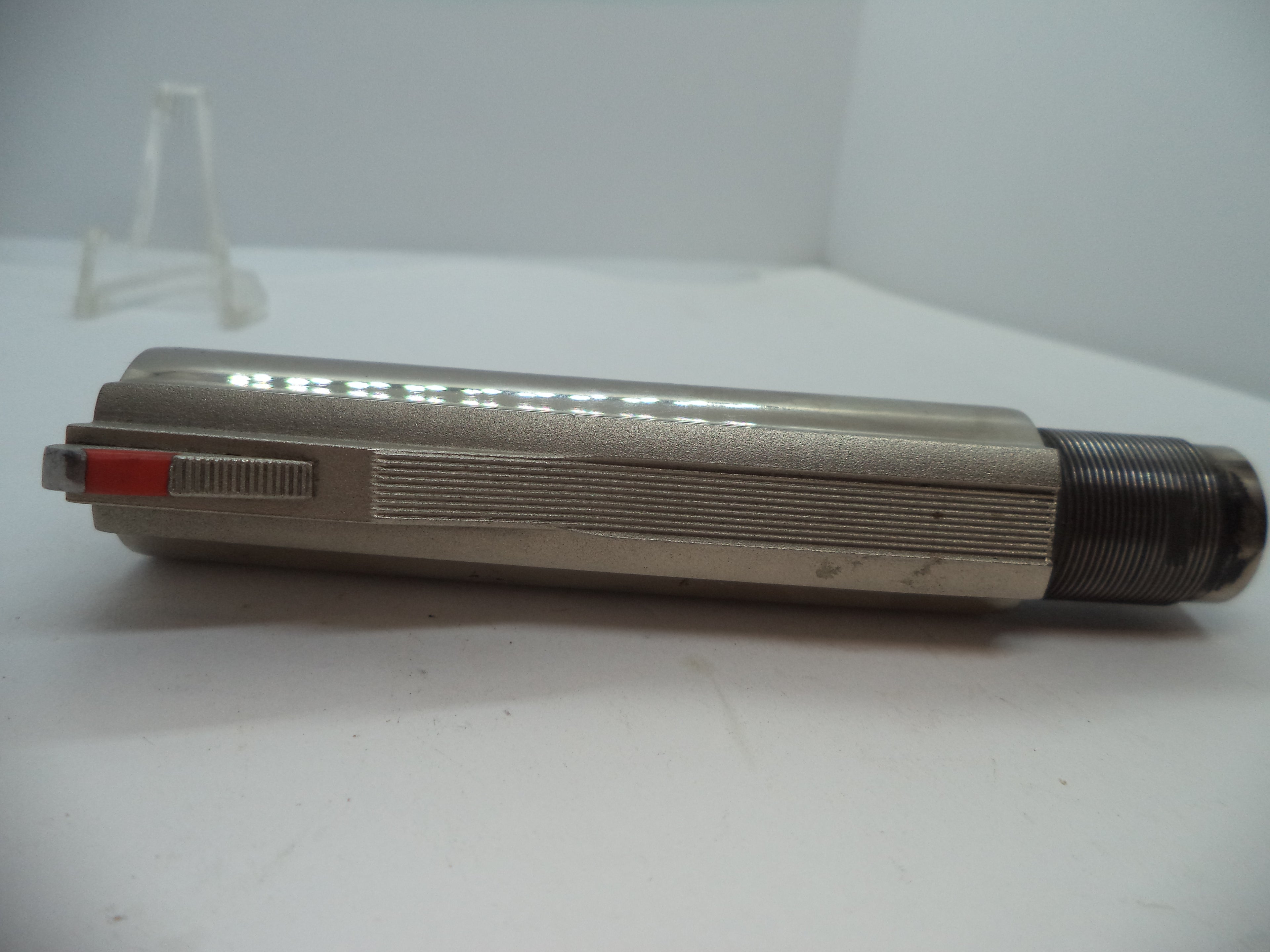 5722 S&W N Frame Model 57 Pinned Nickel Plated Barrel 4" .41 Magnum Used