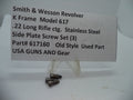 617160 S&W K Model 617 Side Plate Screw Set (3)  .22 Long Rifle ctg.