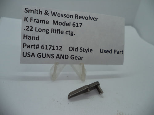 617112 Smith & Wesson K Model 617 Hand  .22 Long Rifle ctg. Used