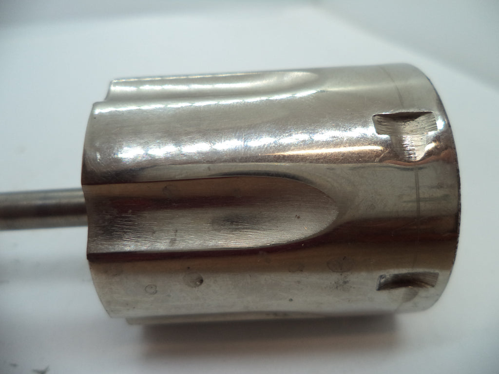 S&W K Frame Model 19 Cylinder Non-Recessed w/Yoke Nickel .357 Magnum 1977C