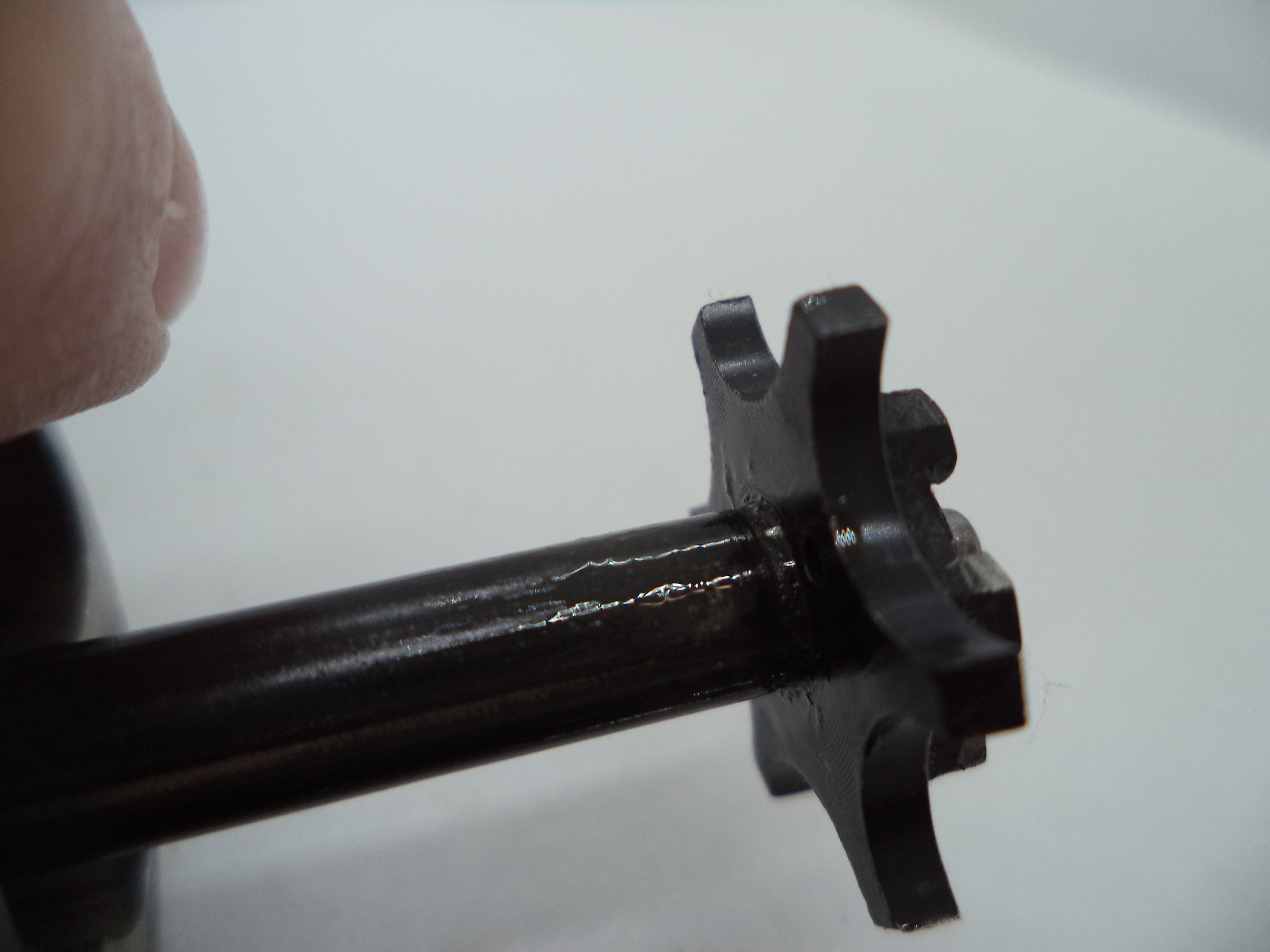 S&W K Frame Model 19 Cylinder Non-Recessed w/Yoke Nickel .357 Magnum 1977C