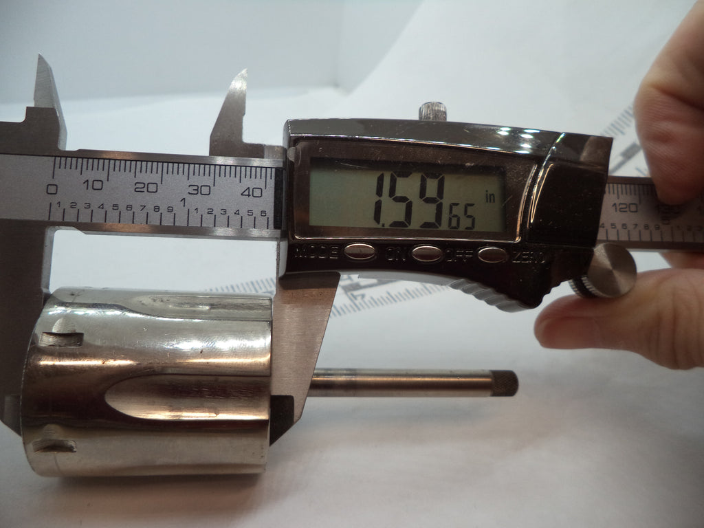S&W K Frame Model 19 Cylinder Non-Recessed w/Yoke Nickel .357 Magnum 1977C