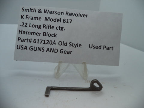 617120A Smith & Wesson K Model 617 Hammer Block  .22 Long Rifle ctg.