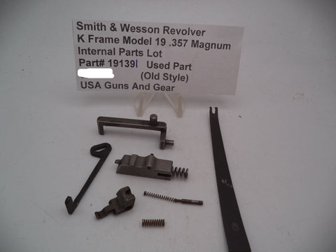 191391 S&W K Frame Model 19 Internal Parts Lot Used .357 Magnum