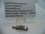 617143B Smith & Wesson K Model 617 Rebound Slide Assembly  .22 Long Rifle ctg.