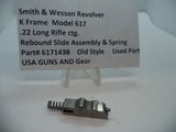 617143B Smith & Wesson K Model 617 Rebound Slide Assembly  .22 Long Rifle ctg.