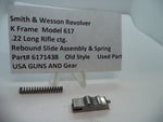 617143B Smith & Wesson K Model 617 Rebound Slide Assembly  .22 Long Rifle ctg.