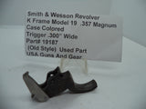 19187 Smith & Wesson K Frame Model 19 Trigger .300" Wide .357 Magnum Used