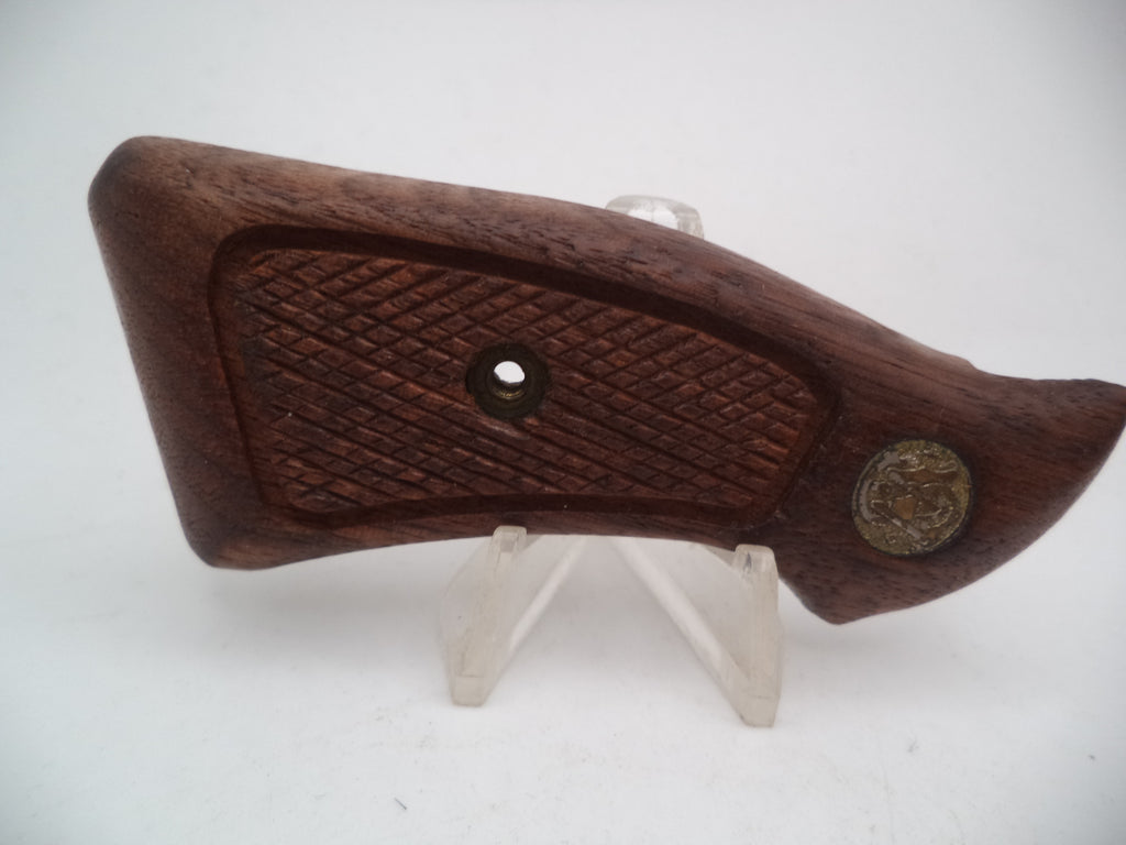 Smith & Wesson J Frame Vintage Wood Grips Square Butt Only Used Part WG12