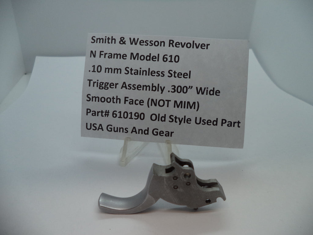 610190 S&W N Frame Model 610 Trigger .300" Wide Smooth Face .44 Magnum