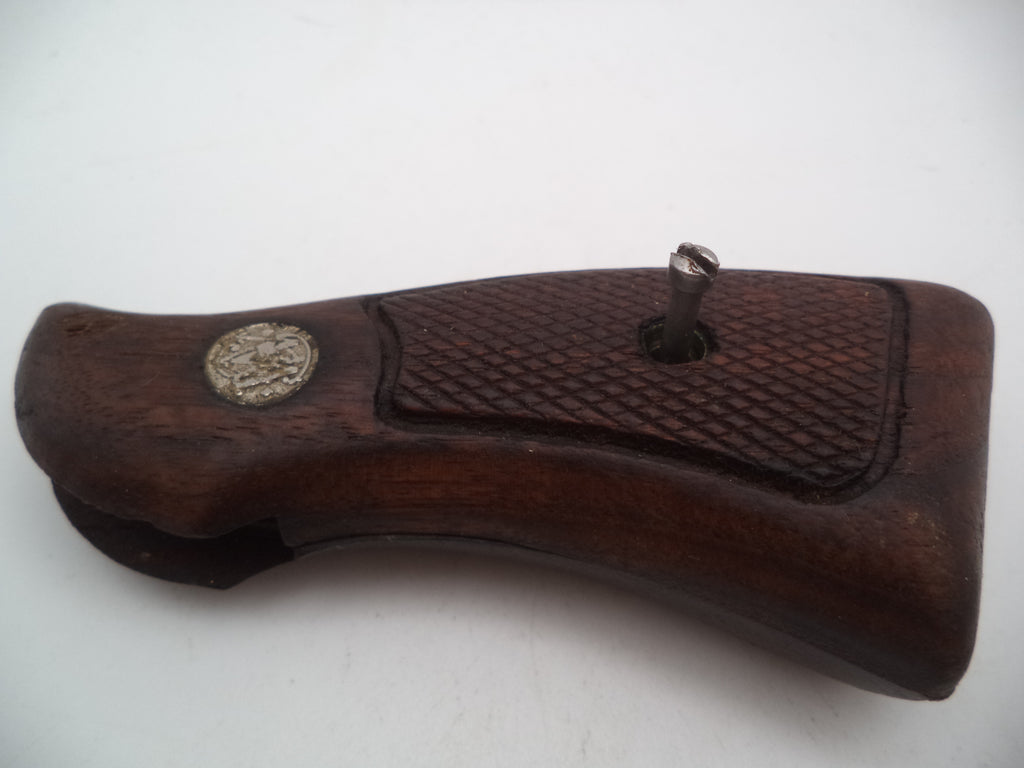 Smith & Wesson K & L Frame Vintage Wood Grips - Square Butt Only - Used OEM Part WG8