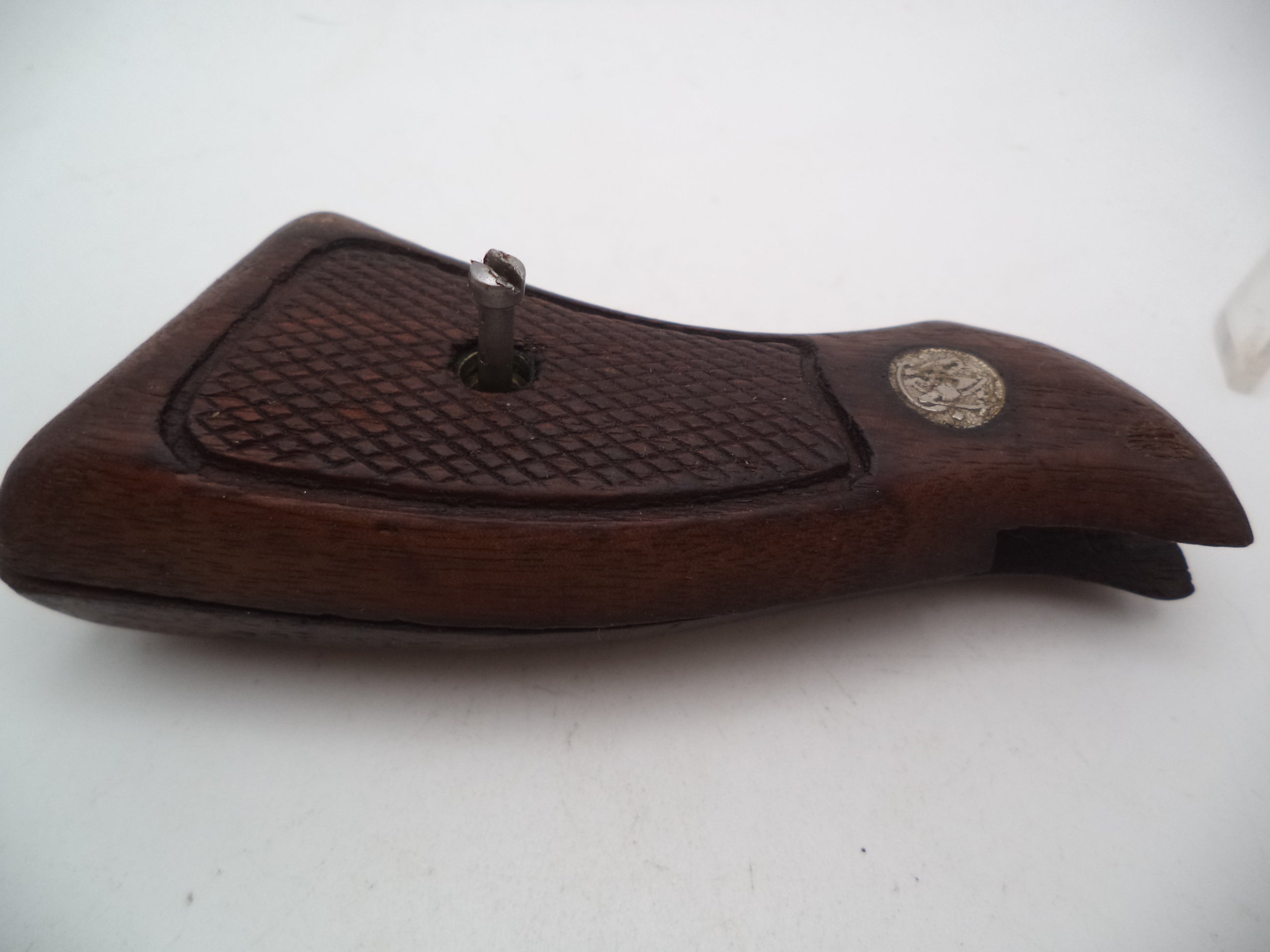 Smith & Wesson K & L Frame Vintage Wood Grips - Square Butt Only - Used OEM Part WG8