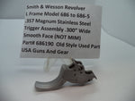 686190 S&W L Model 686 to 686-5 Trigger .300" Wide Spur .357 Magnum