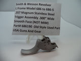 686190 S&W L Model 686 to 686-5 Trigger .300" Wide Spur .357 Magnum