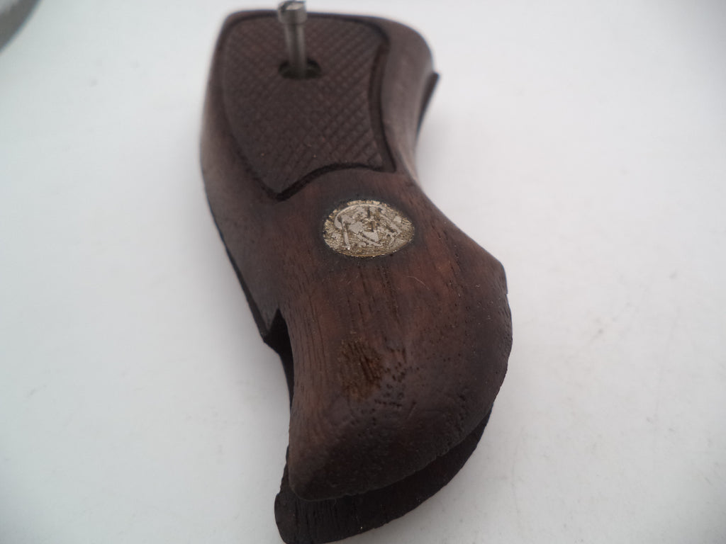 Smith & Wesson K & L Frame Vintage Wood Grips - Square Butt Only - Used OEM Part WG8