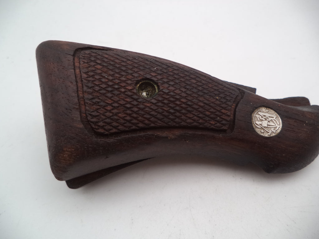 Smith & Wesson K & L Frame Vintage Wood Grips - Square Butt Only - Used OEM Part WG8