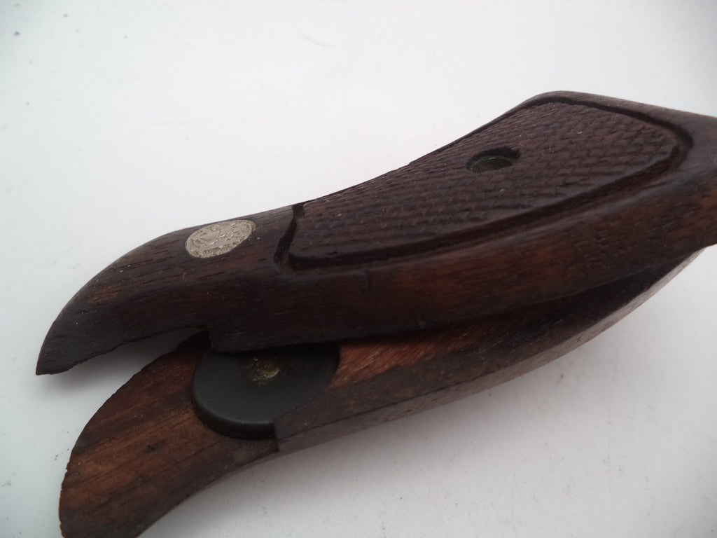 Smith & Wesson K & L Frame Vintage Wood Grips - Square Butt Only - Used OEM Part WG8