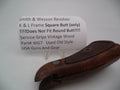 Smith & Wesson K & L Frame Vintage Wood Grips - Square Butt Only - Used OEM Part WG7