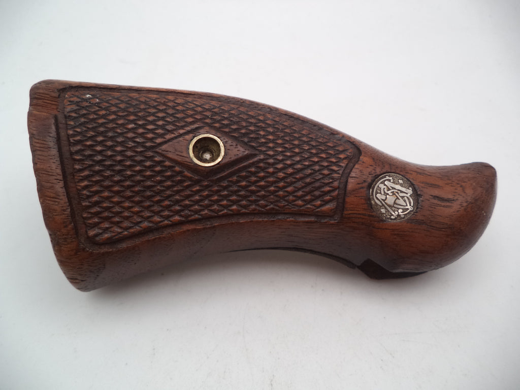 Smith & Wesson K & L Frame Vintage Wood Grips - Square Butt Only - Used OEM Part WG7