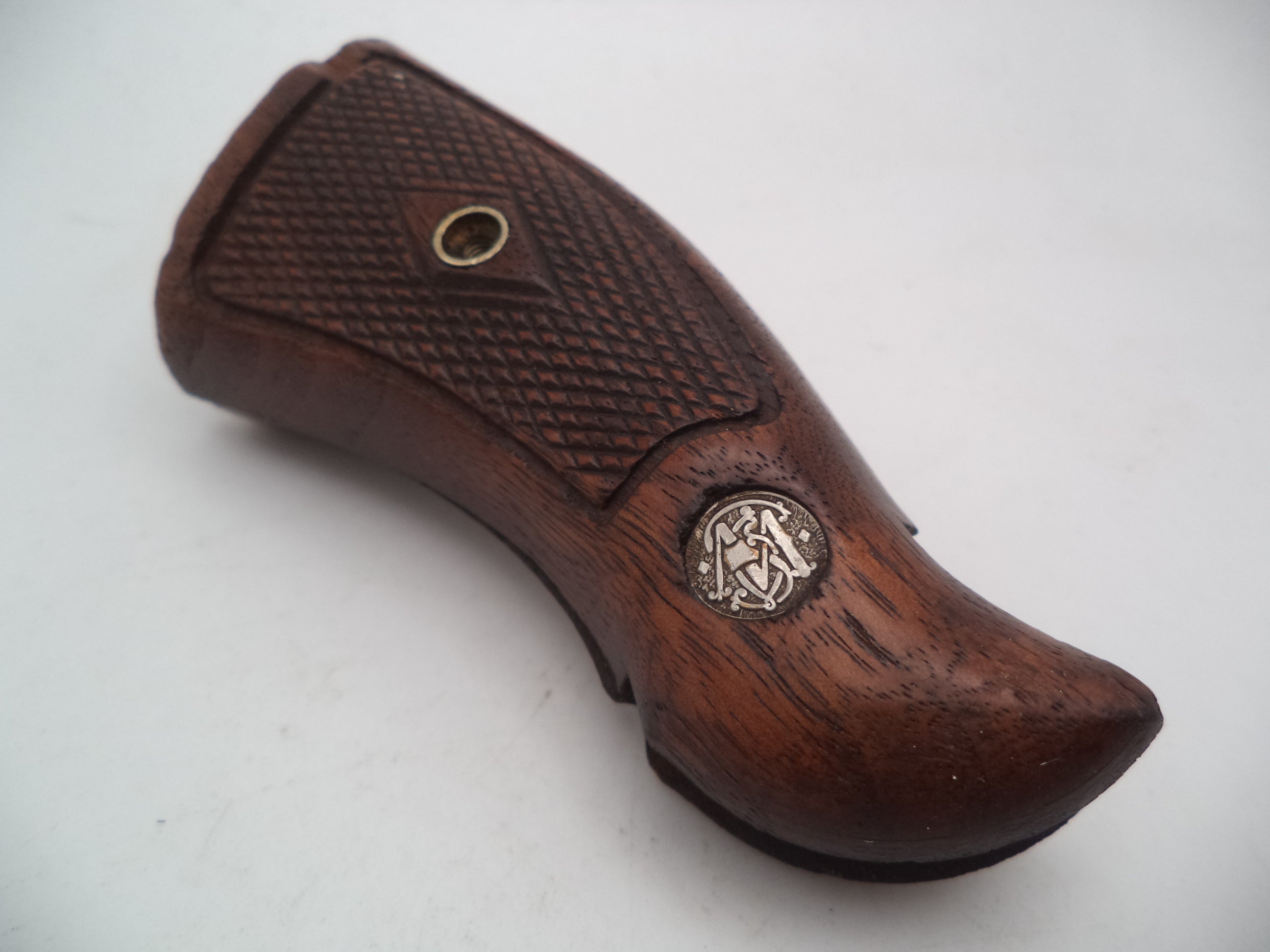 Smith & Wesson K & L Frame Vintage Wood Grips - Square Butt Only - Used OEM Part WG7