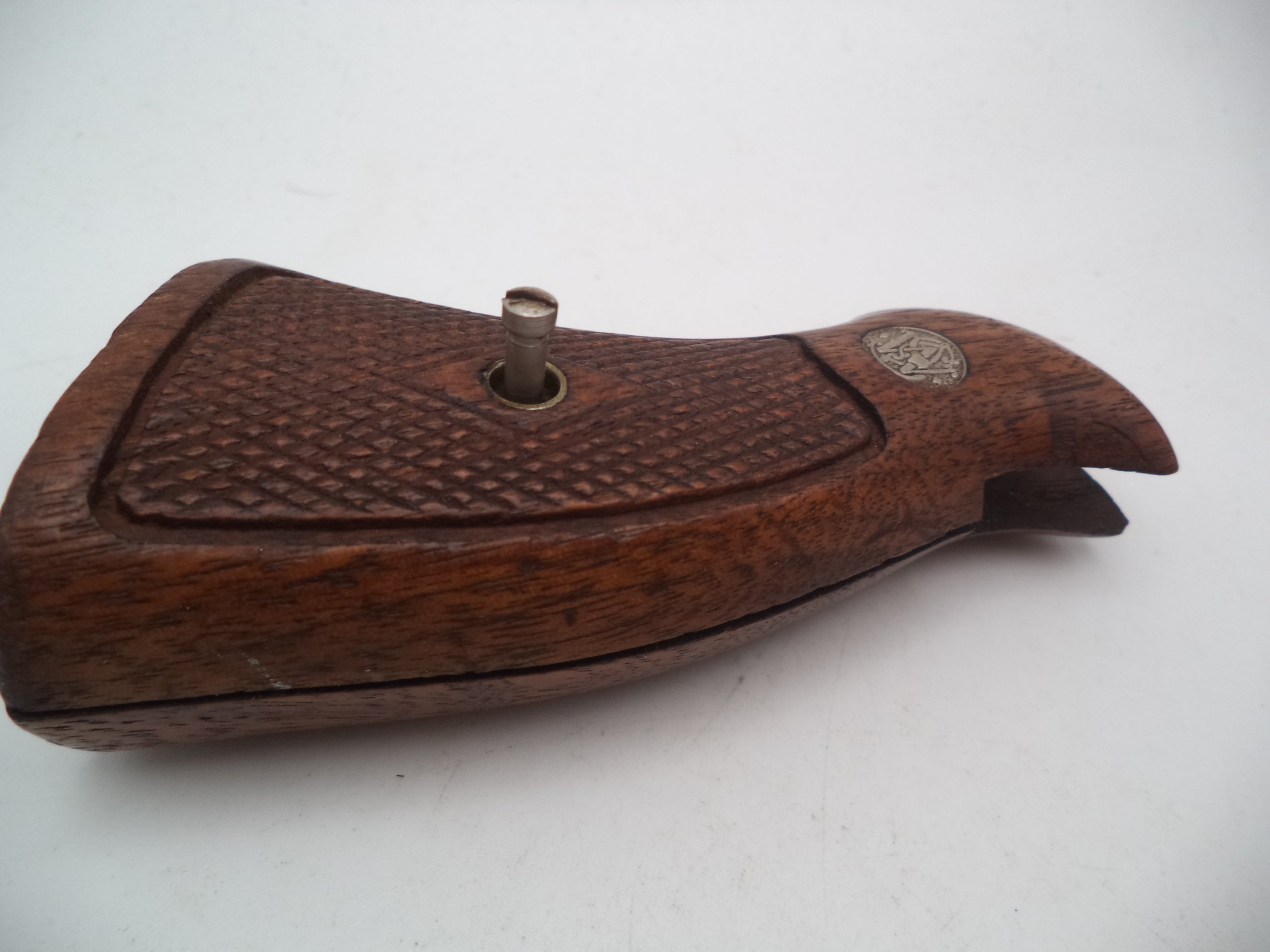 Smith & Wesson K & L Frame Vintage Wood Grips - Square Butt Only - Used OEM Part WG7