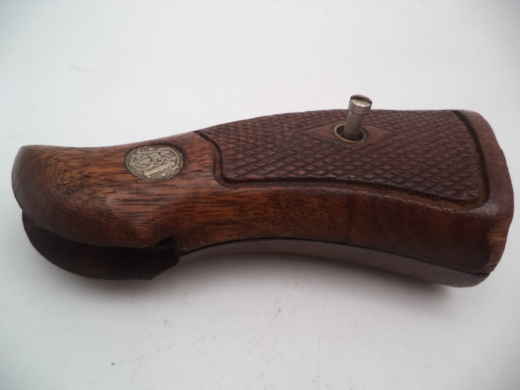Smith & Wesson K & L Frame Vintage Wood Grips - Square Butt Only - Used OEM Part WG7