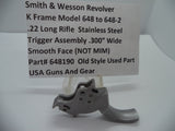 648190 S&W K Model 648  to 648-2 Trigger Assembly .300" Wide .22 Long Rifle